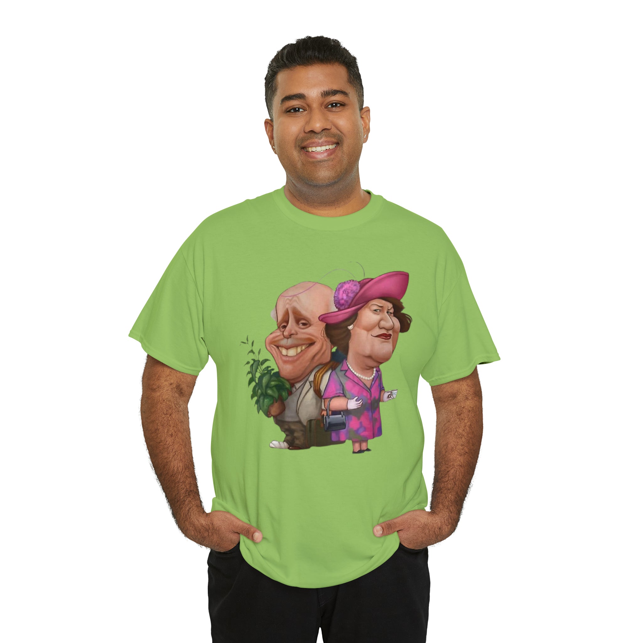 Keeping Up Appearances 90's TV Show-Unisex Heavy Cotton T-Shirt - Creations by Chris and Carlos